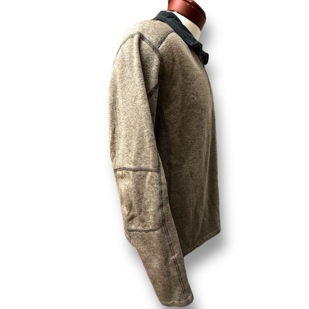 KuhlRevel 1/4 Zip Oatmeal Men's Performance Sweatshirt Activewear Size XL - Picture 11 of 15